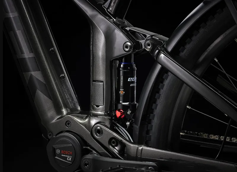 Trek Powerfly FS 4 Equipped Gen 3 Electric Mountain Bike 2023 in Matte Dnister Black-5